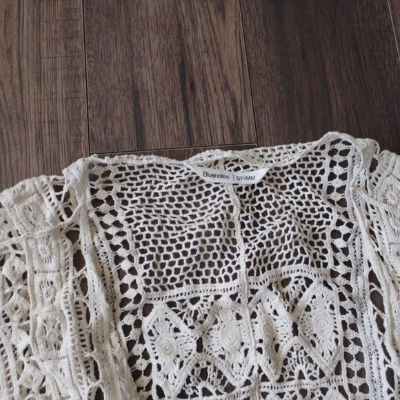 Bohemian Style Fringe Open Cardigan Crotchet - Picture 3 of 4